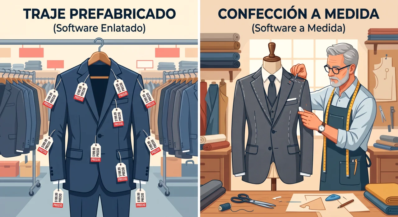 Software Enlatado vs. a la Medida: ¿Cuál es más Rentable?
